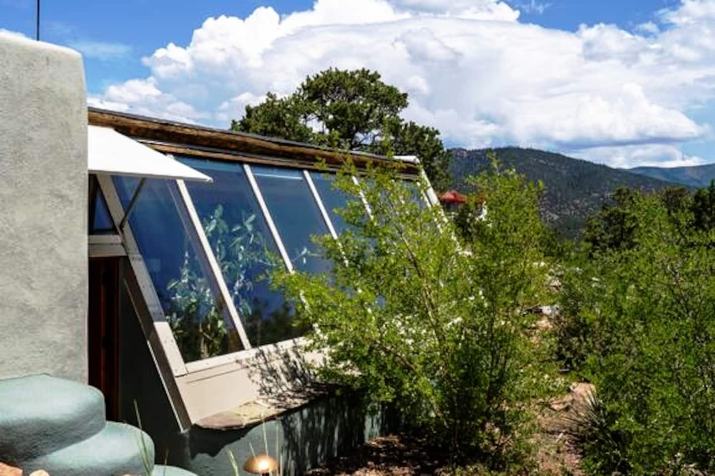 Cielo Alto — our Earthship vacation rental in Santa Fe
